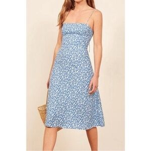 Reformation Peach Dress in Marie size 8